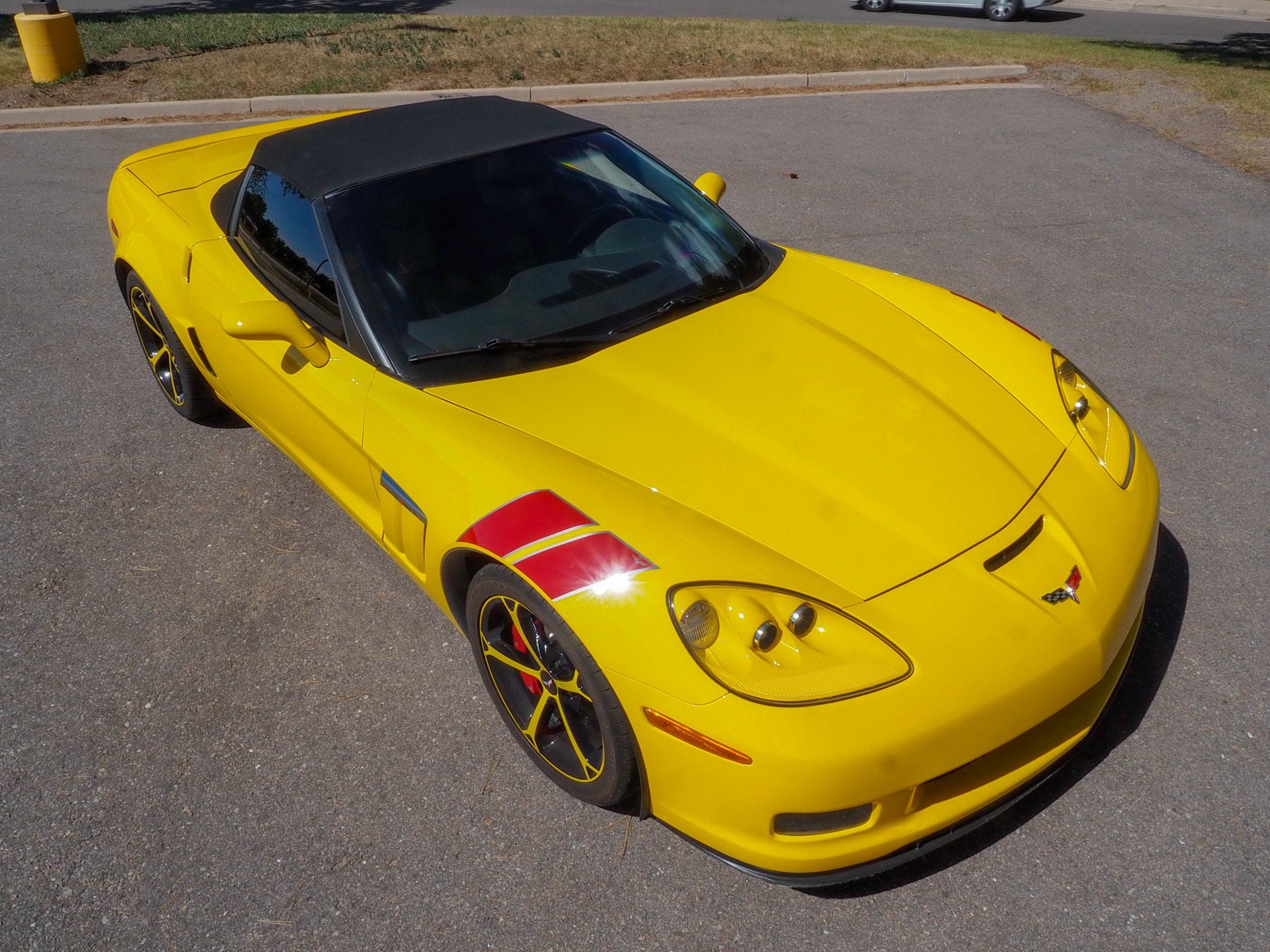 2010 Chevrolet Corvette Yellow Grand Sport