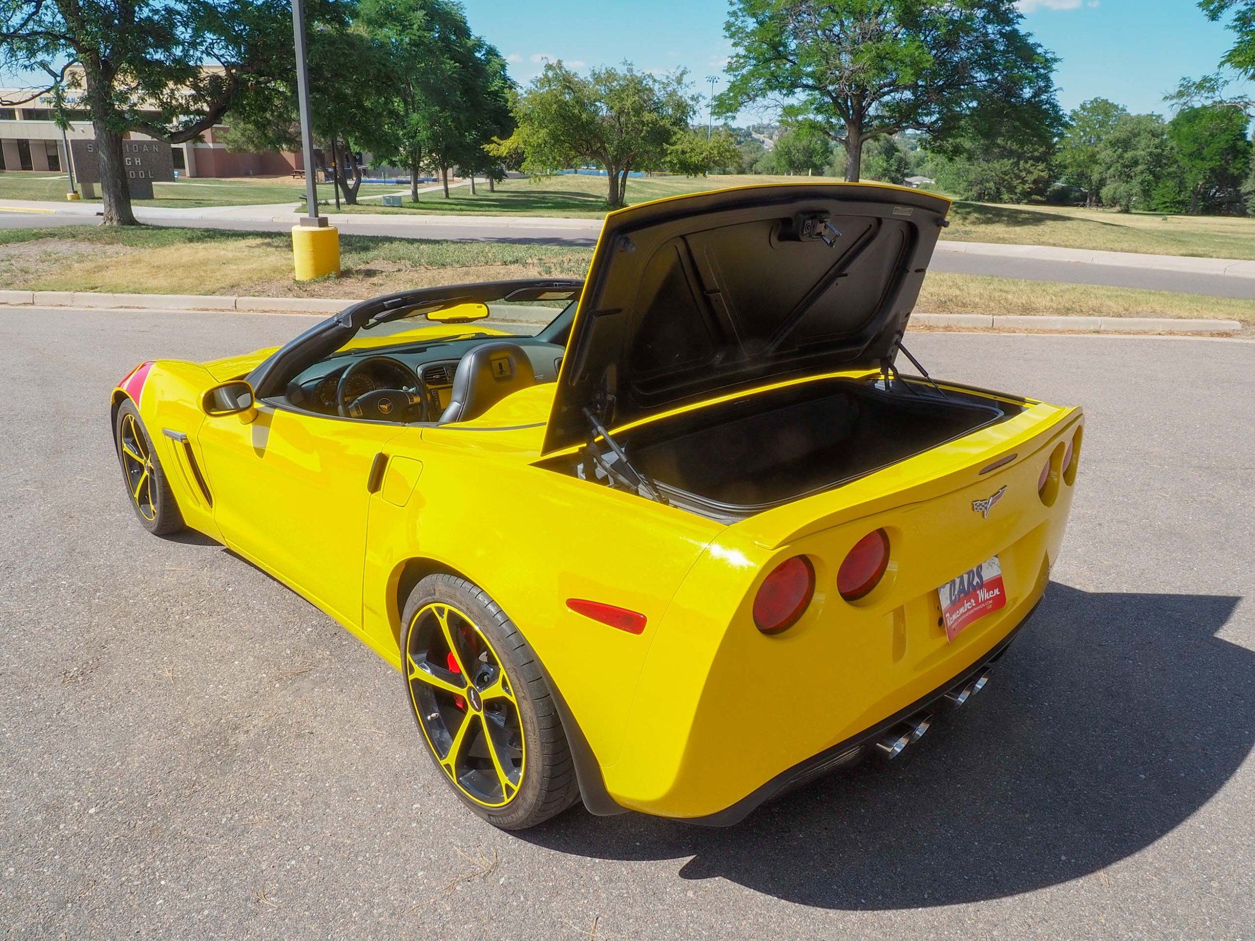 2010 Chevrolet Corvette Yellow Grand Sport