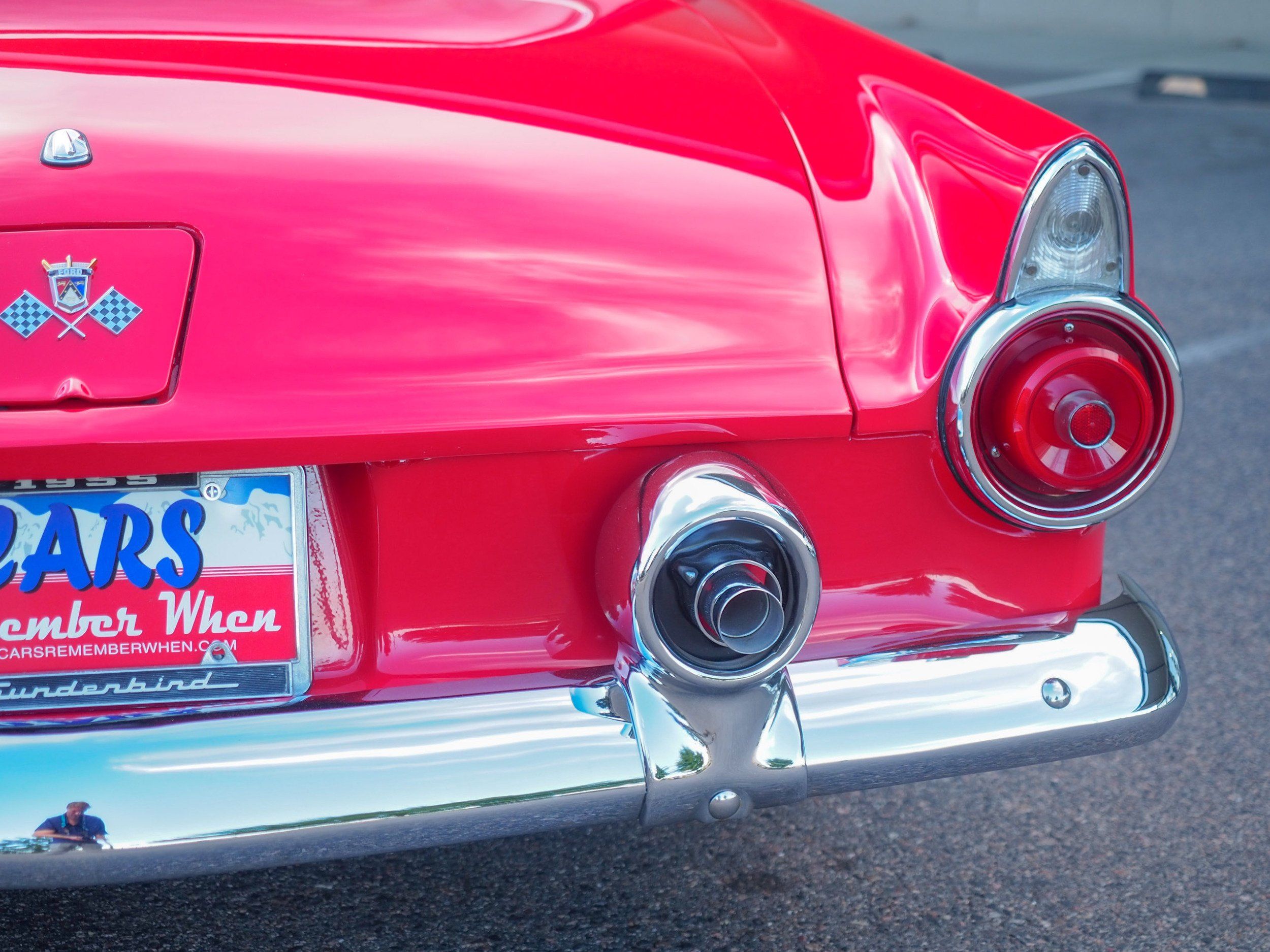 1955 Ford Thunderbird Red 
