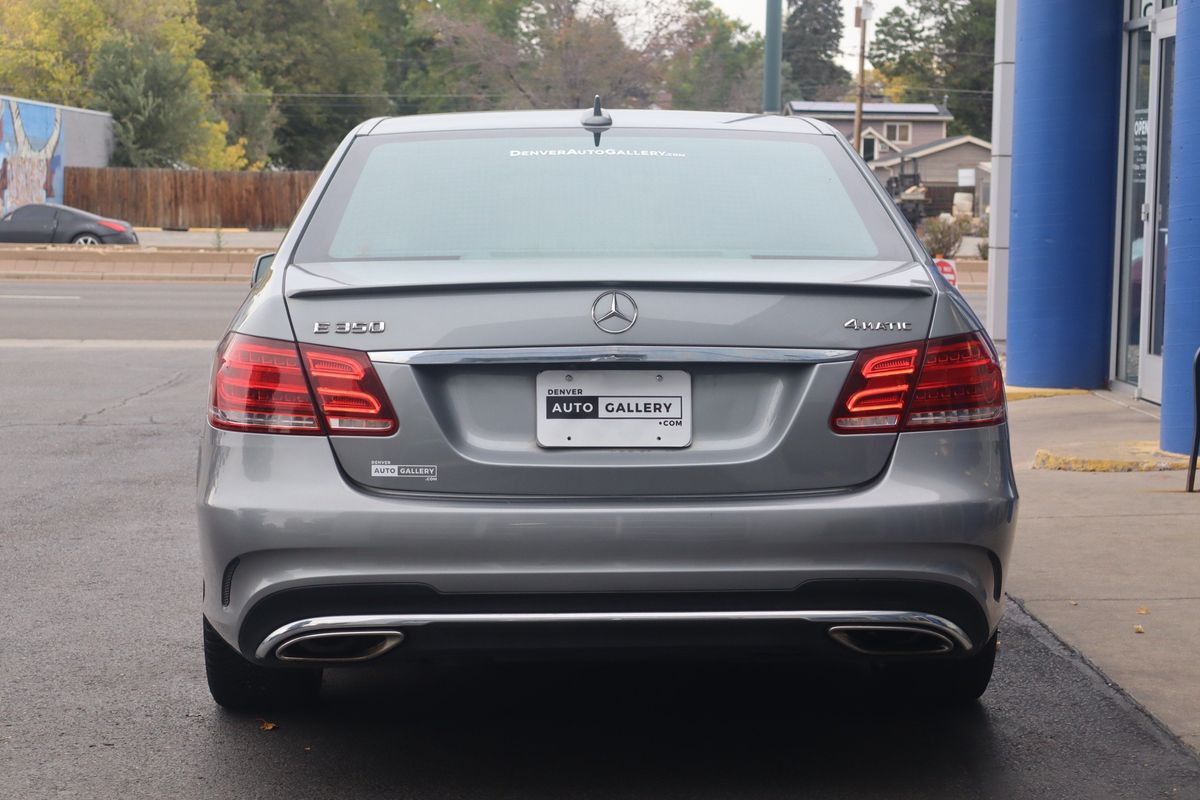 2015 Mercedes-Benz E 350 4MATIC