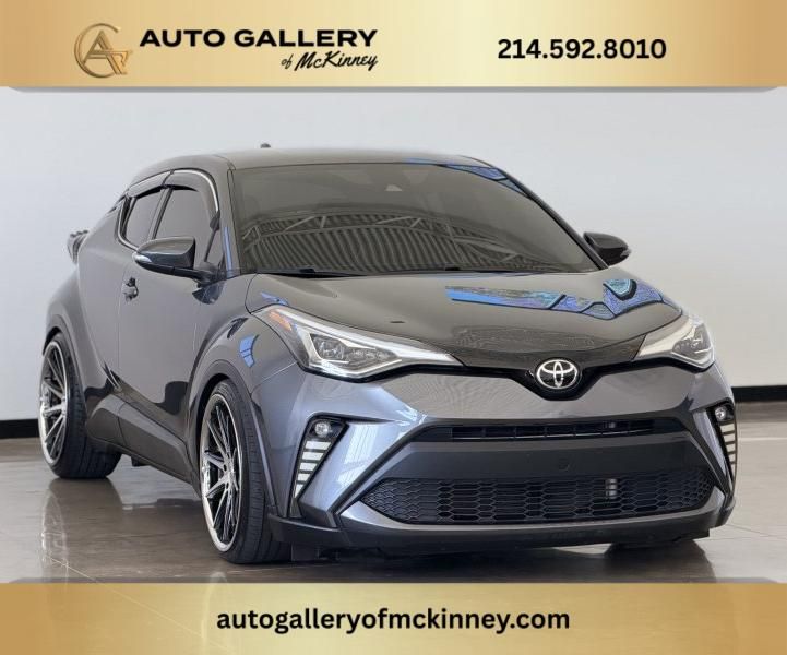 Gray 2021 Toyota C-HR SUV / Crossover Front-Wheel Drive Continuously Variable Transmission