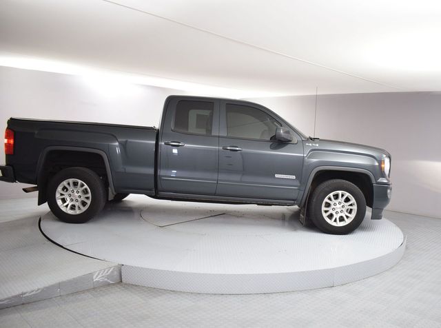 Gray 2018 GMC Sierra 1500 SLE Double Cab 4WD Pickup Truck Four-Wheel Drive 6-Speed Automatic Overdrive