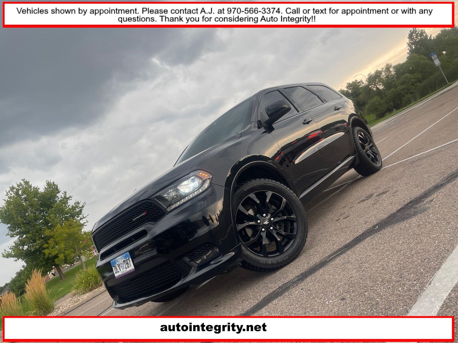 2019 Dodge Durango GT Plus Auto Integrity