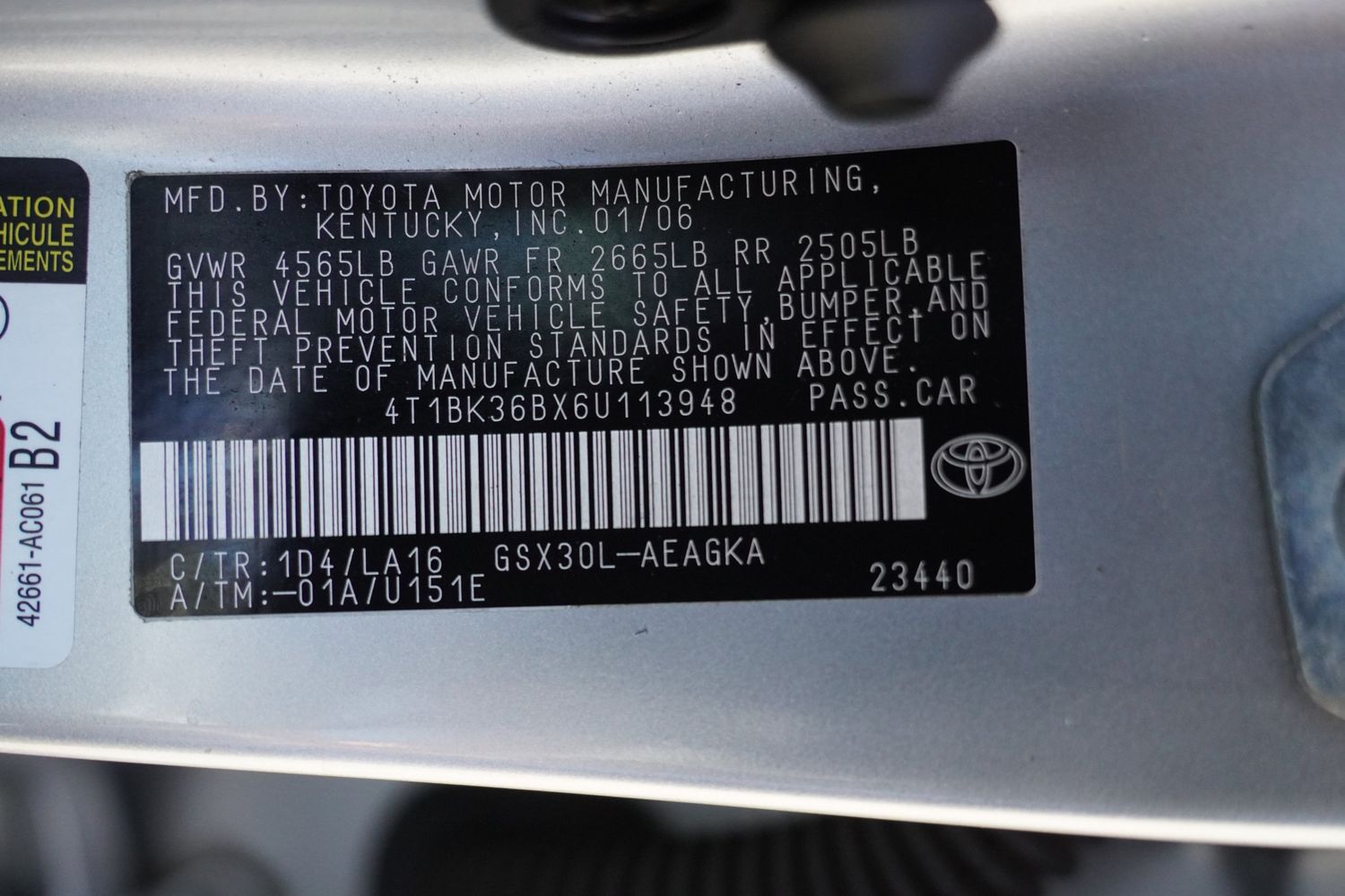 2006 Toyota Avalon XLS photo 22