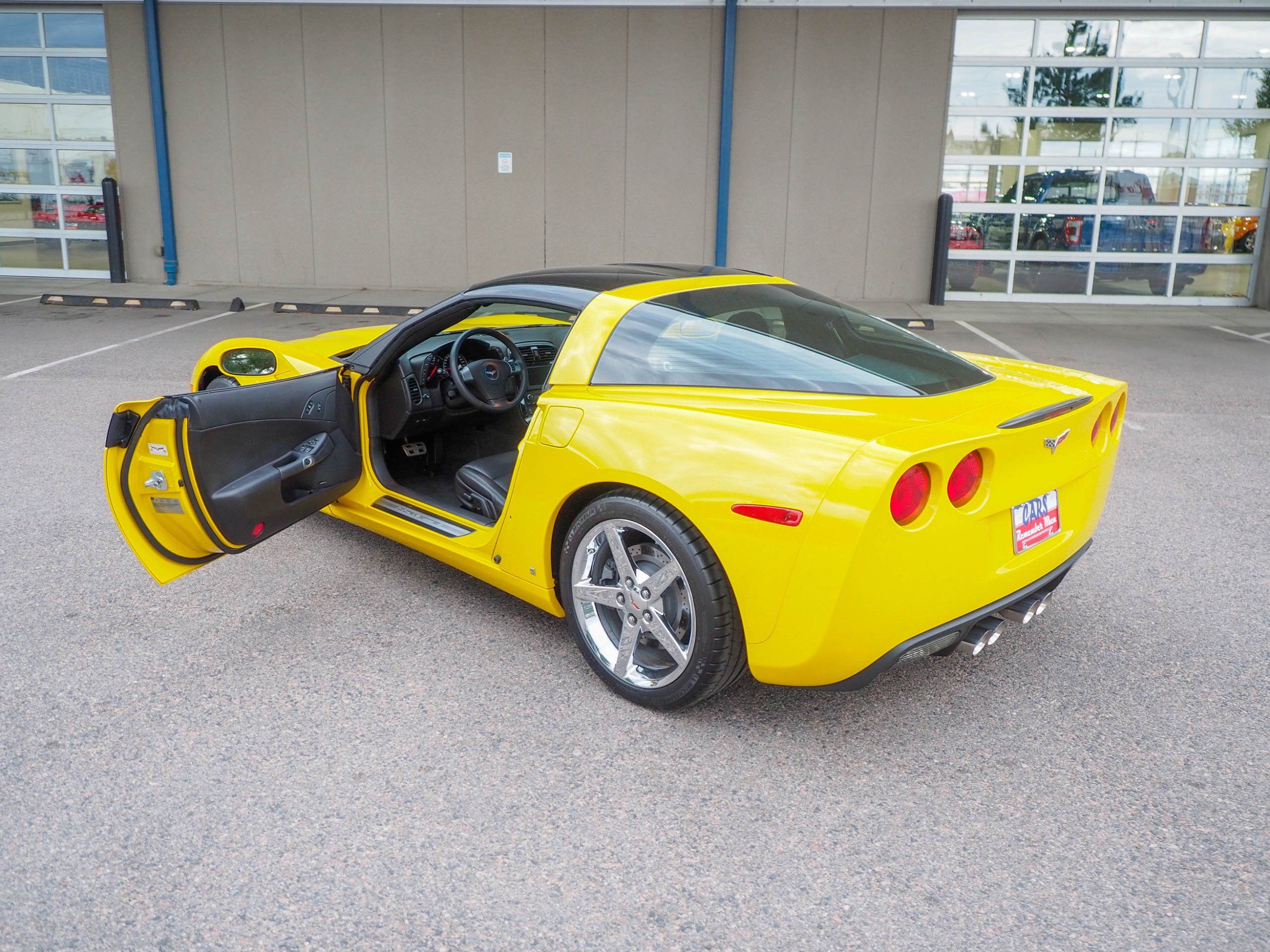 2008 Chevrolet Corvette Yellow 