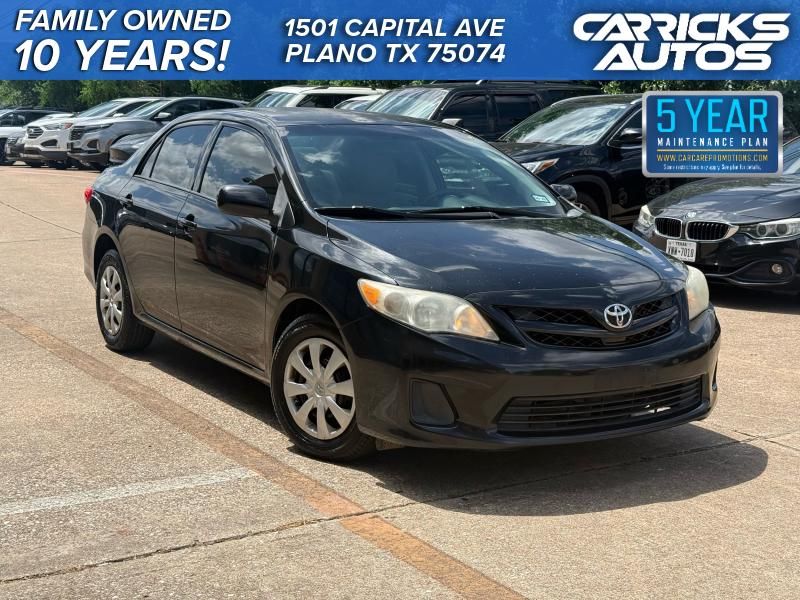 Black 2011 Toyota Corolla LE Sedan Front-Wheel Drive 4-Speed Automatic