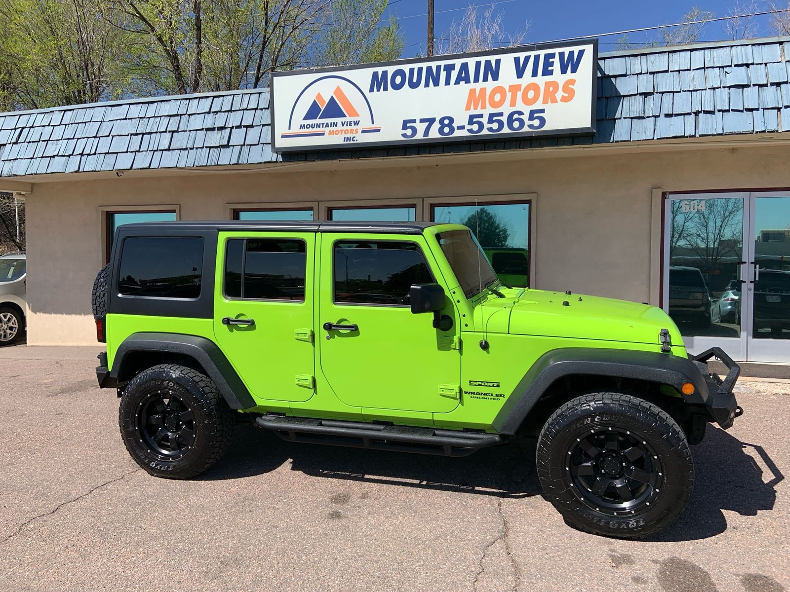 2013 Jeep Wrangler Unlimited Sport Mountain View Motors Inc