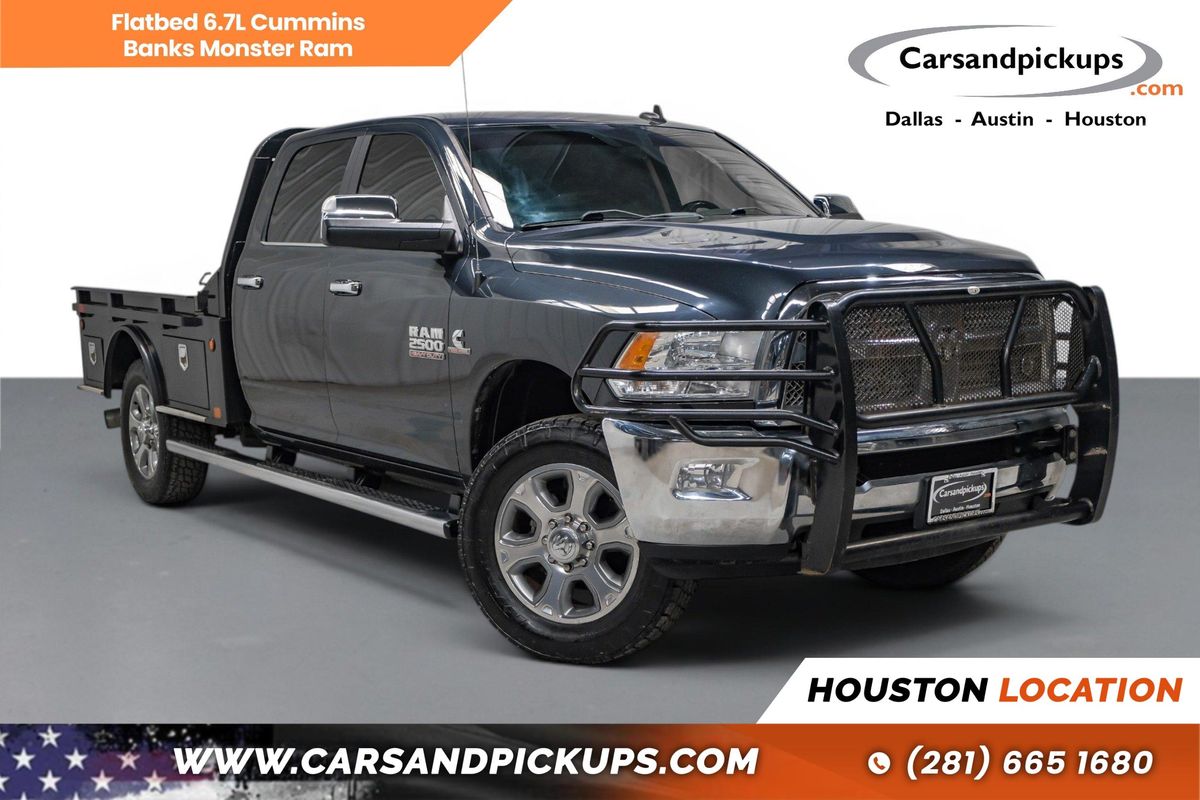 Gray 2018 RAM 2500 Lone Star Crew Cab LB 4WD Pickup Truck Four-Wheel Drive 6-Speed Automatic
