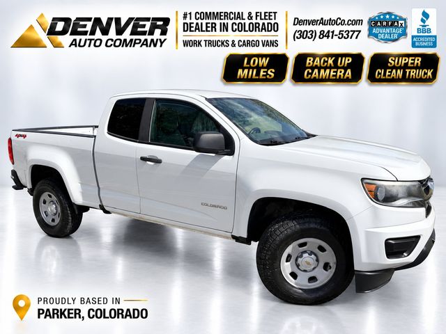 White 2017 Chevrolet Colorado Pickup Truck Four-Wheel Drive 6-Speed Automatic