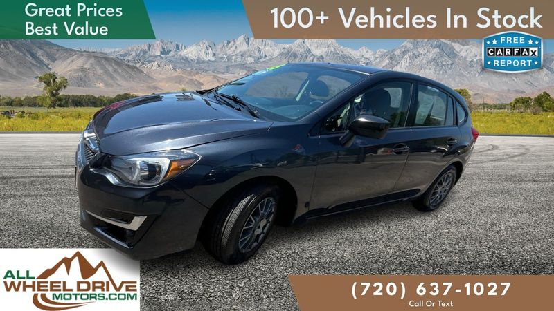 Gray 2015 Subaru Impreza Hatchback All-Wheel Drive 6-Speed CVT