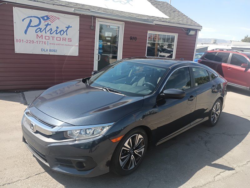  2018 Honda Civic Sedan Front-Wheel Drive Continuously Variable Transmission