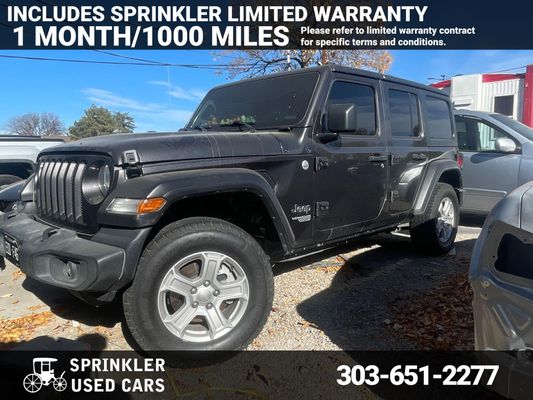 2020 Jeep Wrangler Unlimited Sport S