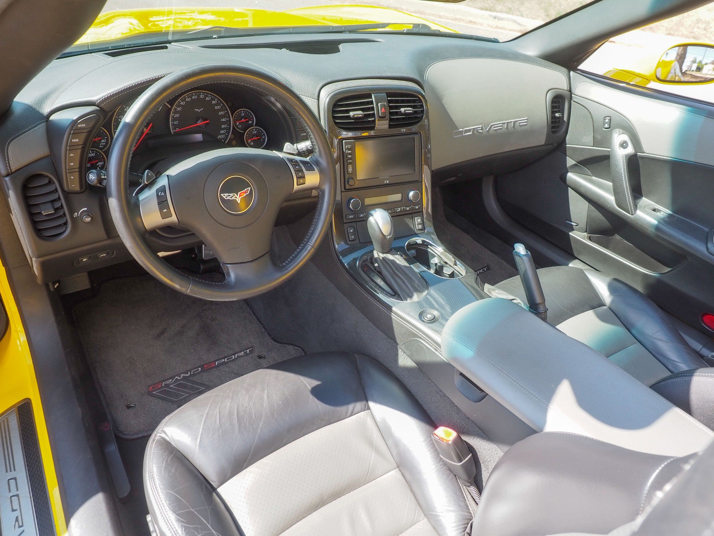 2010 Chevrolet Corvette Yellow Grand Sport