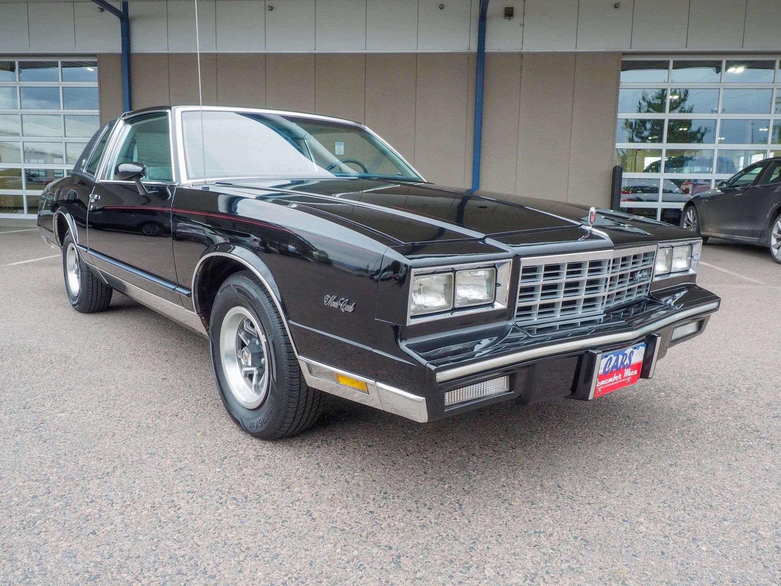 1984 Chevrolet Monte Carlo Black 