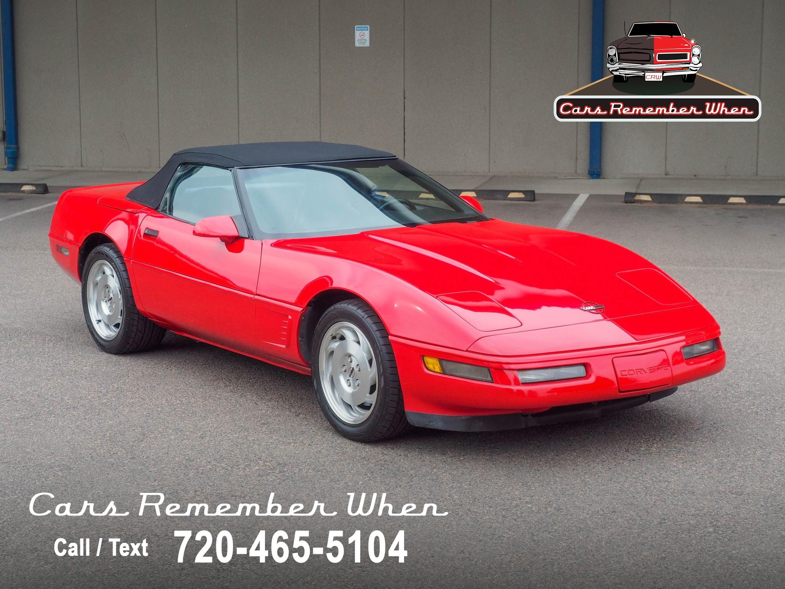 1996 Chevrolet Corvette Red 