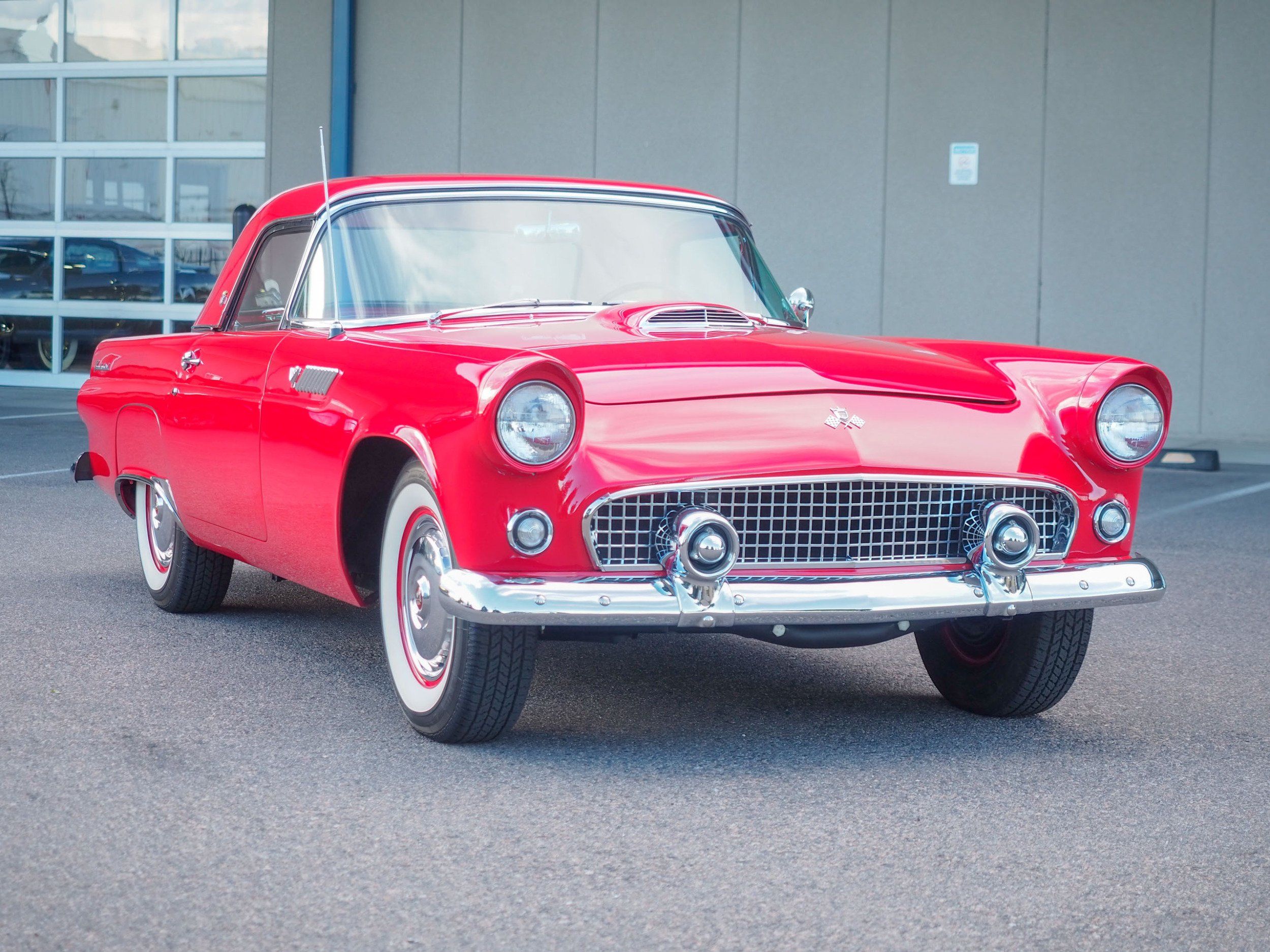 1955 Ford Thunderbird Red 