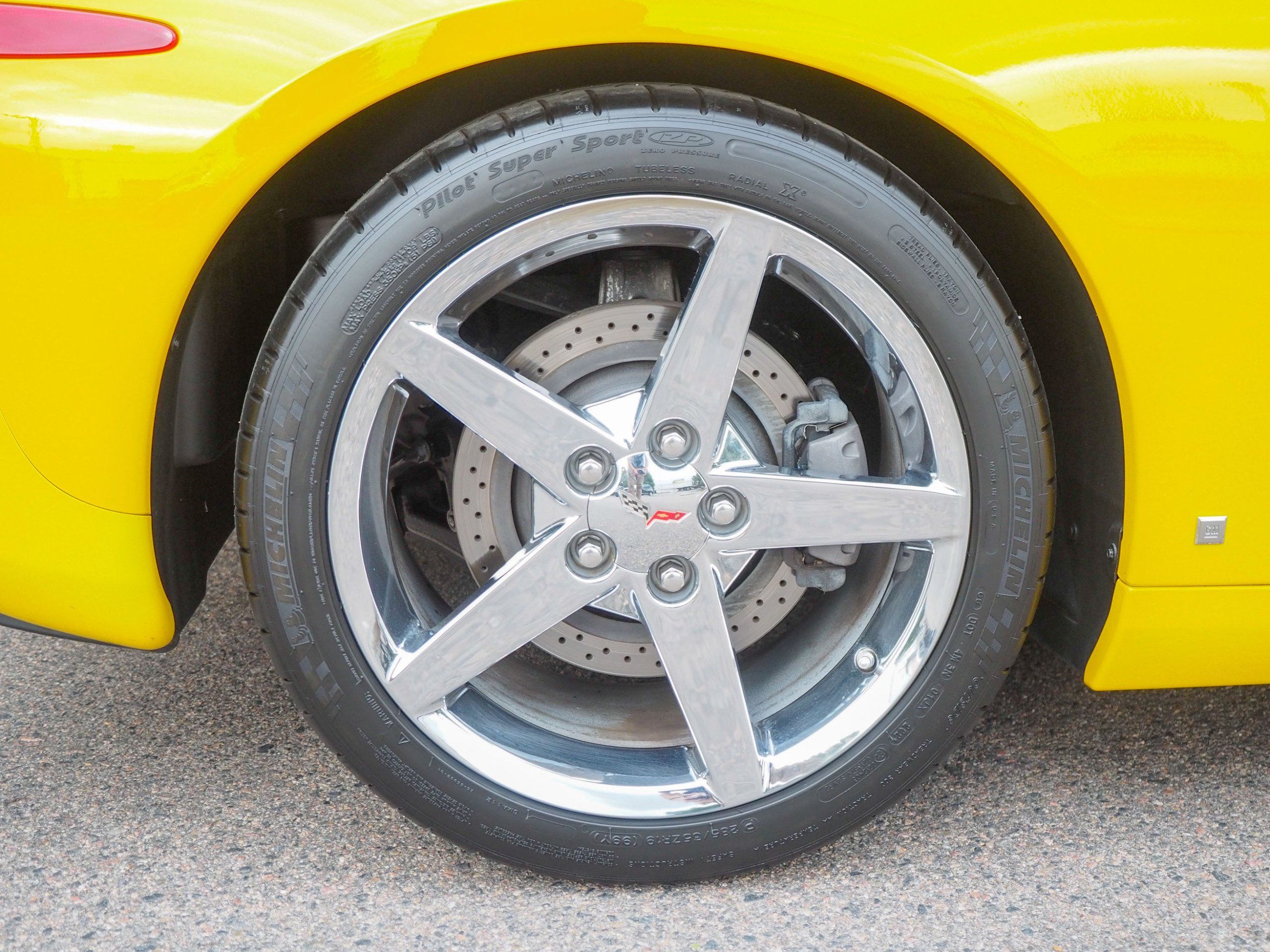2008 Chevrolet Corvette Yellow 