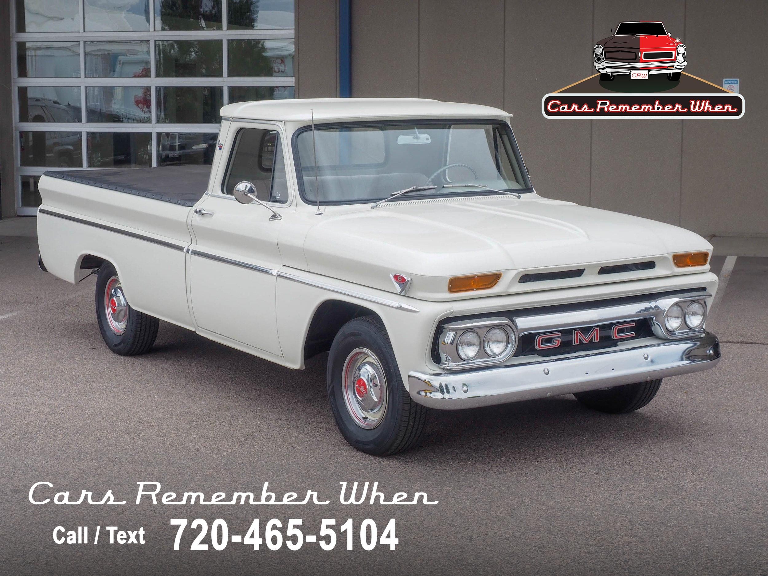 1966 GMC Pickup White RWD