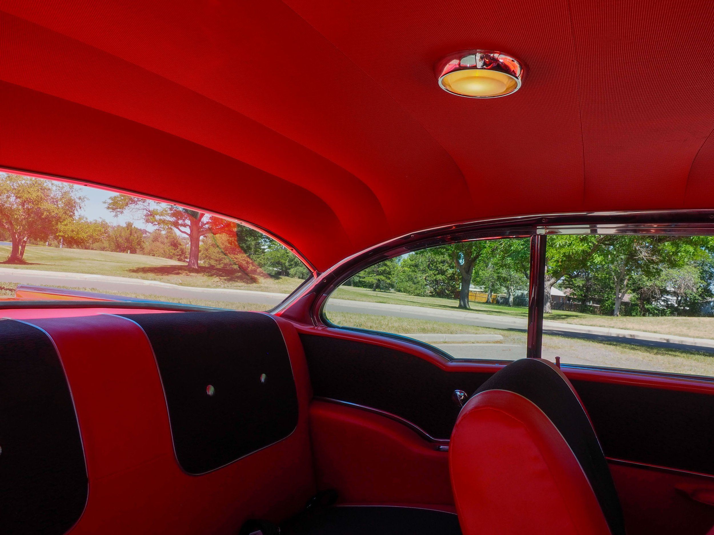 1957 Chevrolet Bel Air Orange 