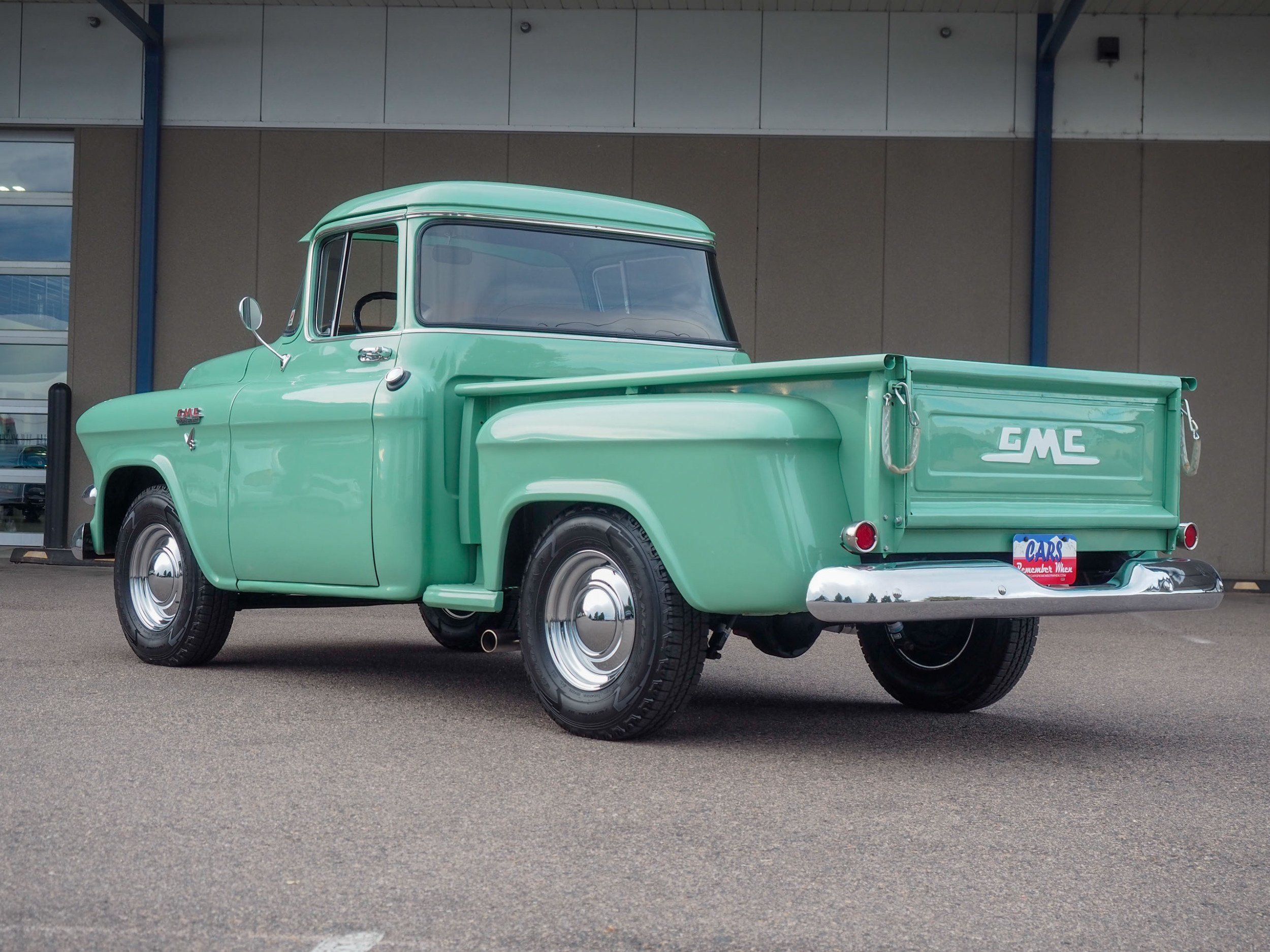 1955 GMC Pickup Green 2nd Series