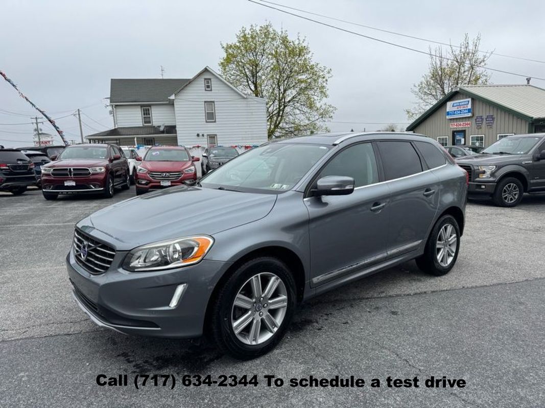 Gray 2016 Volvo XC60 T6 Drive-E AWD SUV / Crossover All-Wheel Drive 8-Speed Automatic