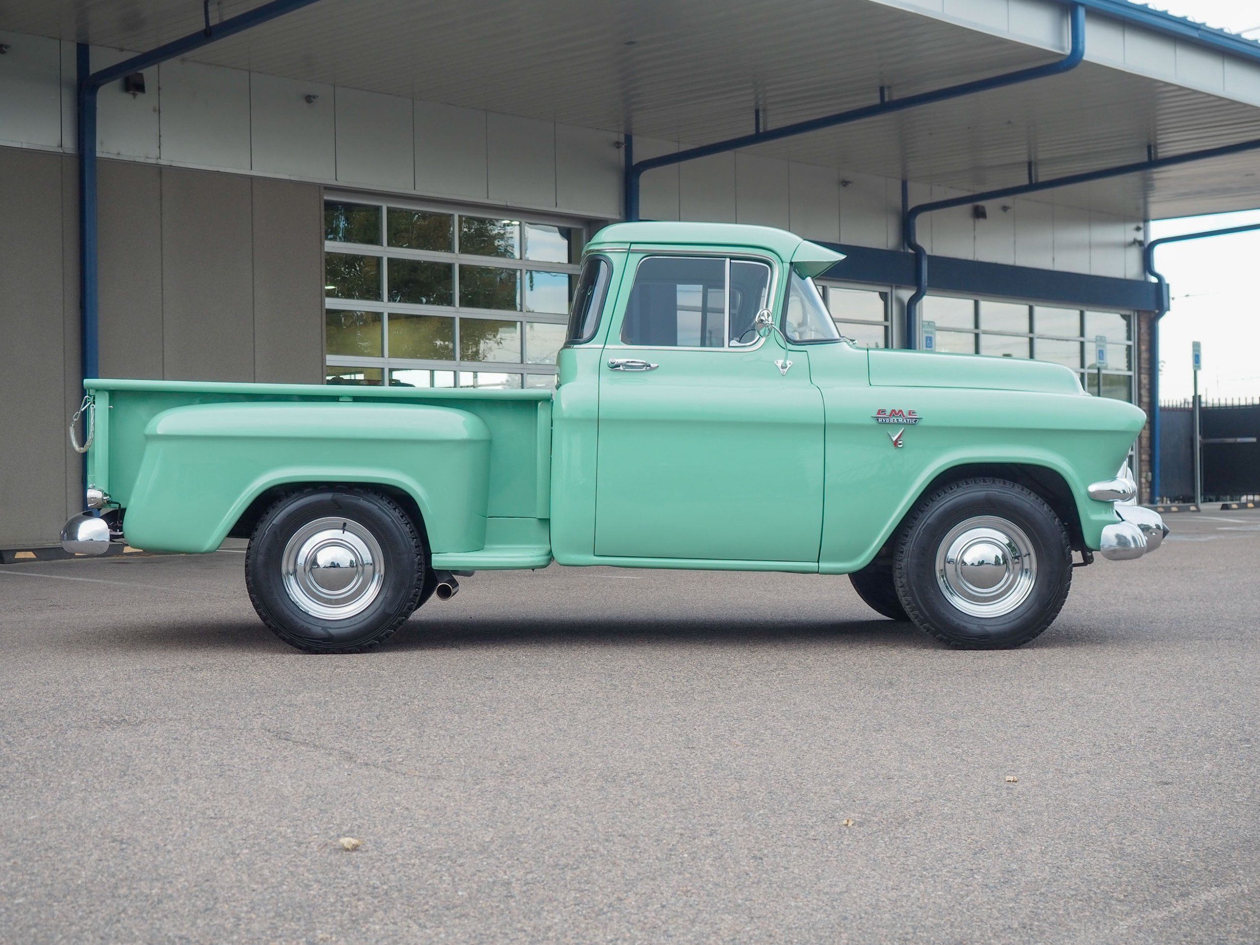 1955 GMC Pickup Green 2nd Series