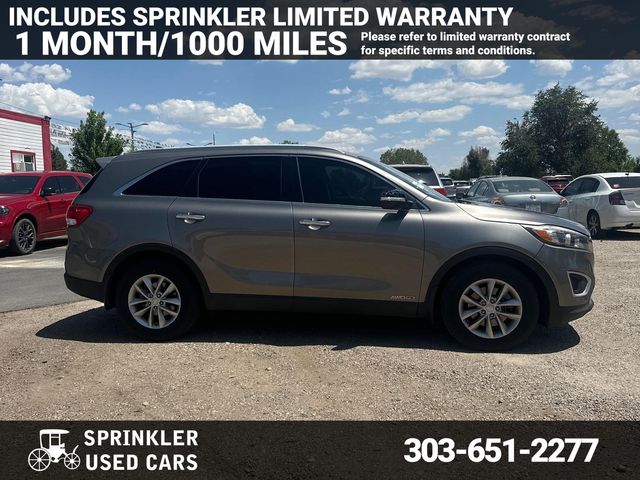 Gray 2016 Kia Sorento SUV / Crossover All-Wheel Drive 6-Speed Automatic