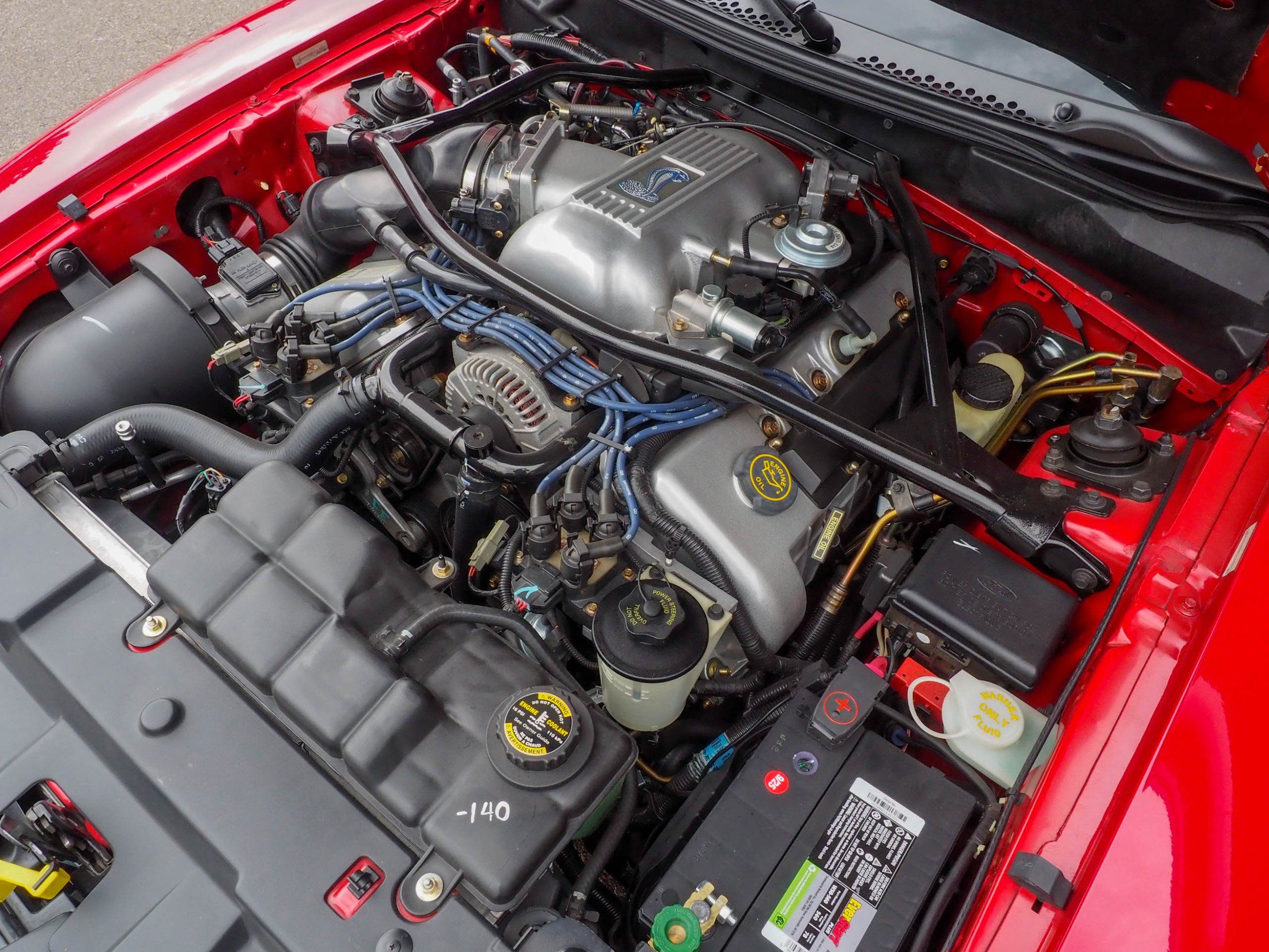 1997 Ford Mustang Red Cobra