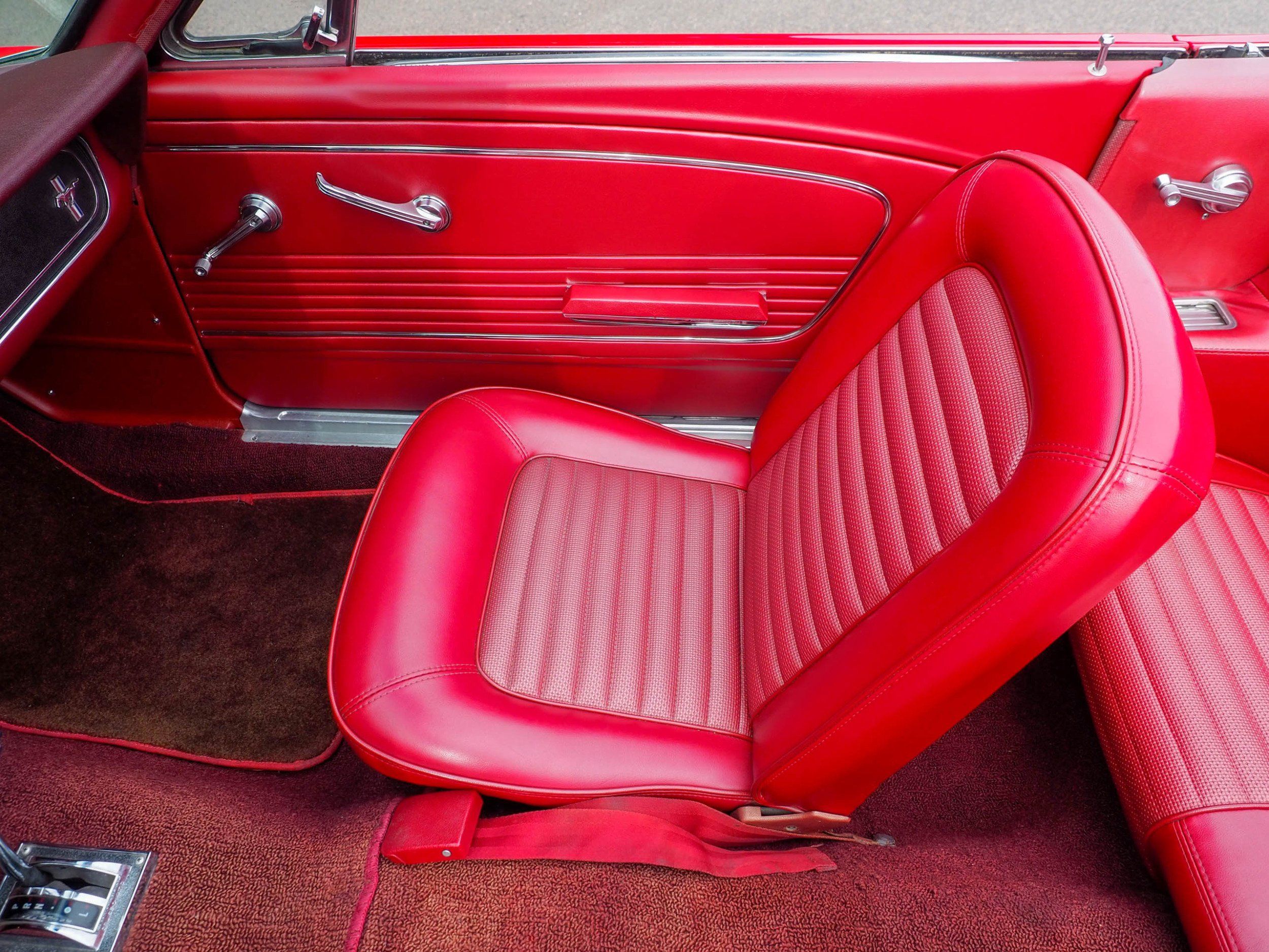 1966 Ford Mustang Red Convertible