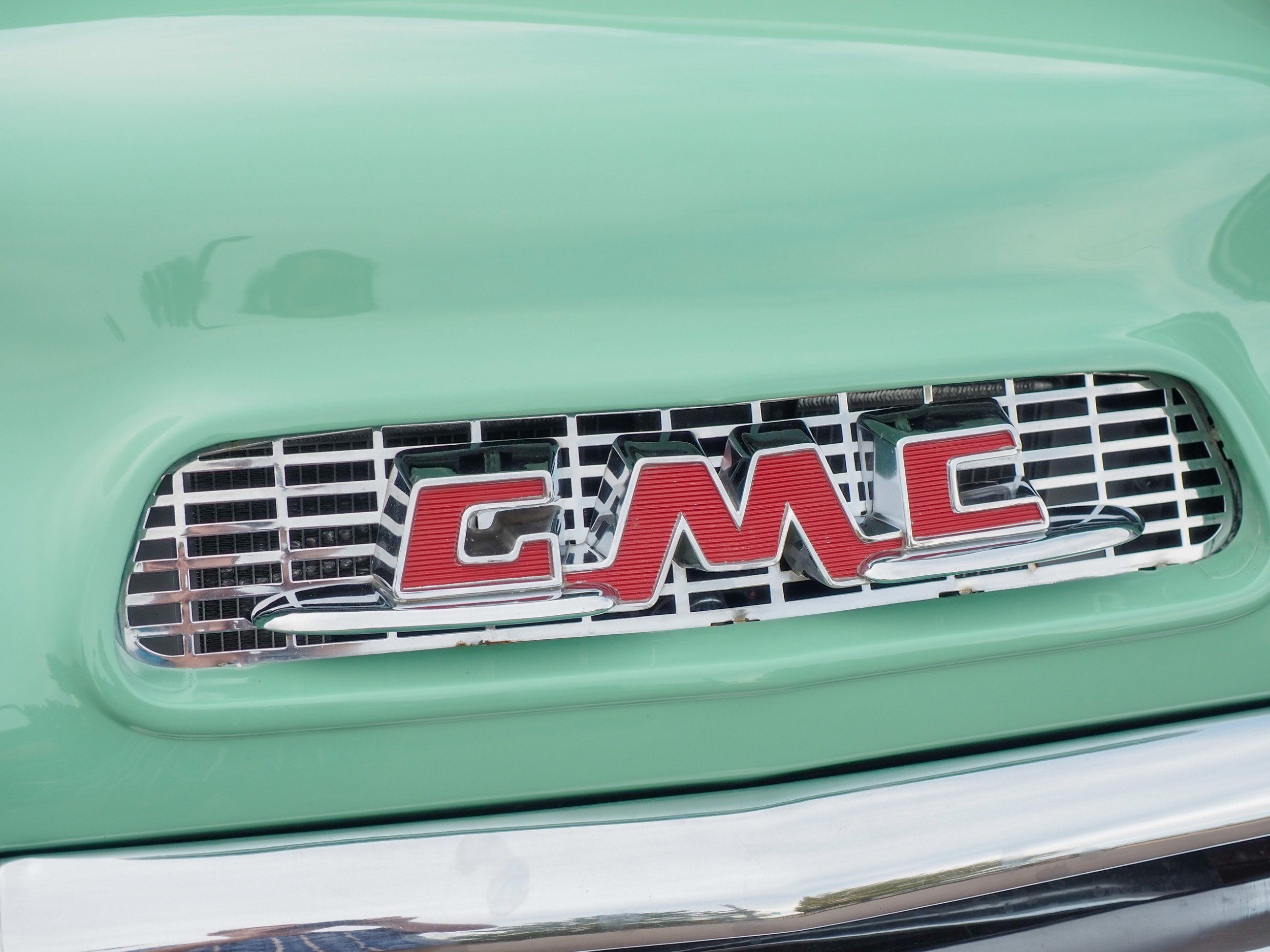 1955 GMC Pickup Green 2nd Series