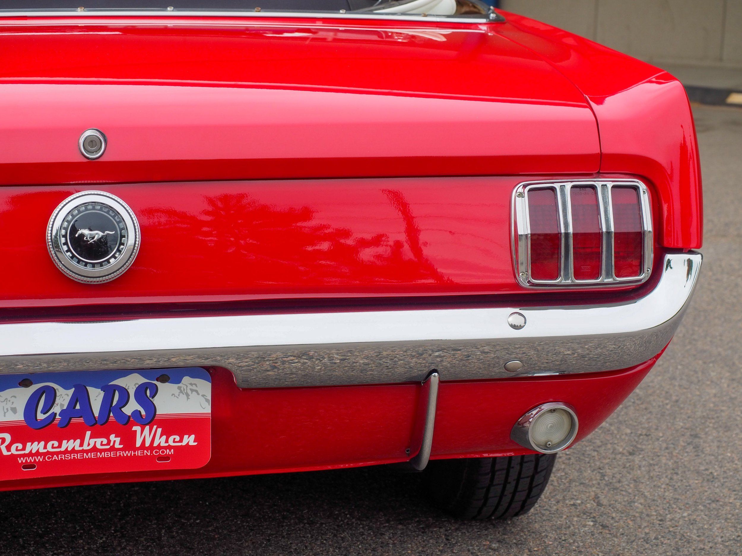 1966 Ford Mustang Red Convertible