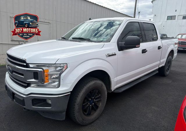 White 2019 Ford F-150 Pickup Truck Four-Wheel Drive Automatic
