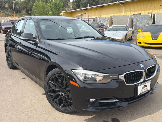 Black 2012 BMW 3 Series Sedan Rear-Wheel Drive 8-Speed Automatic