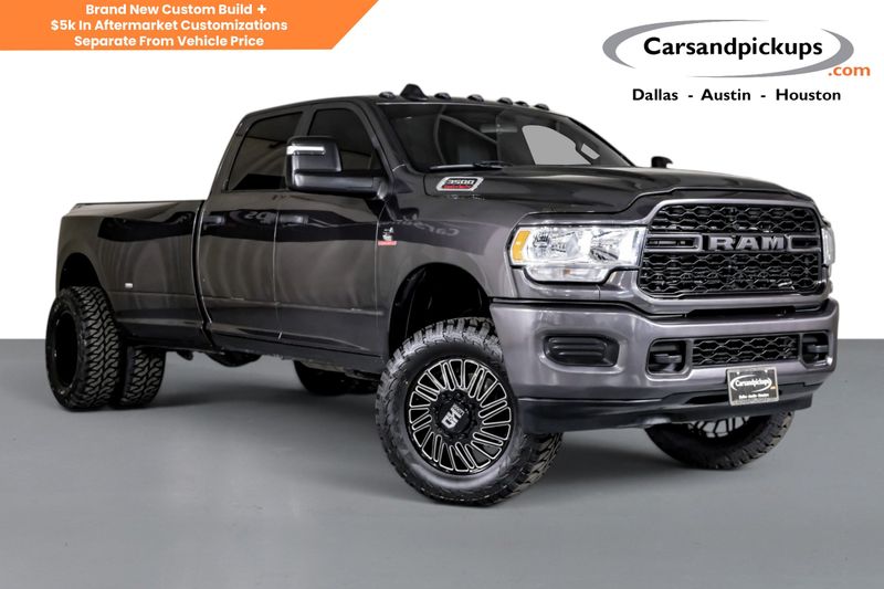 Gray 2024 RAM 3500 Pickup Truck Four-Wheel Drive 6-Speed Automatic