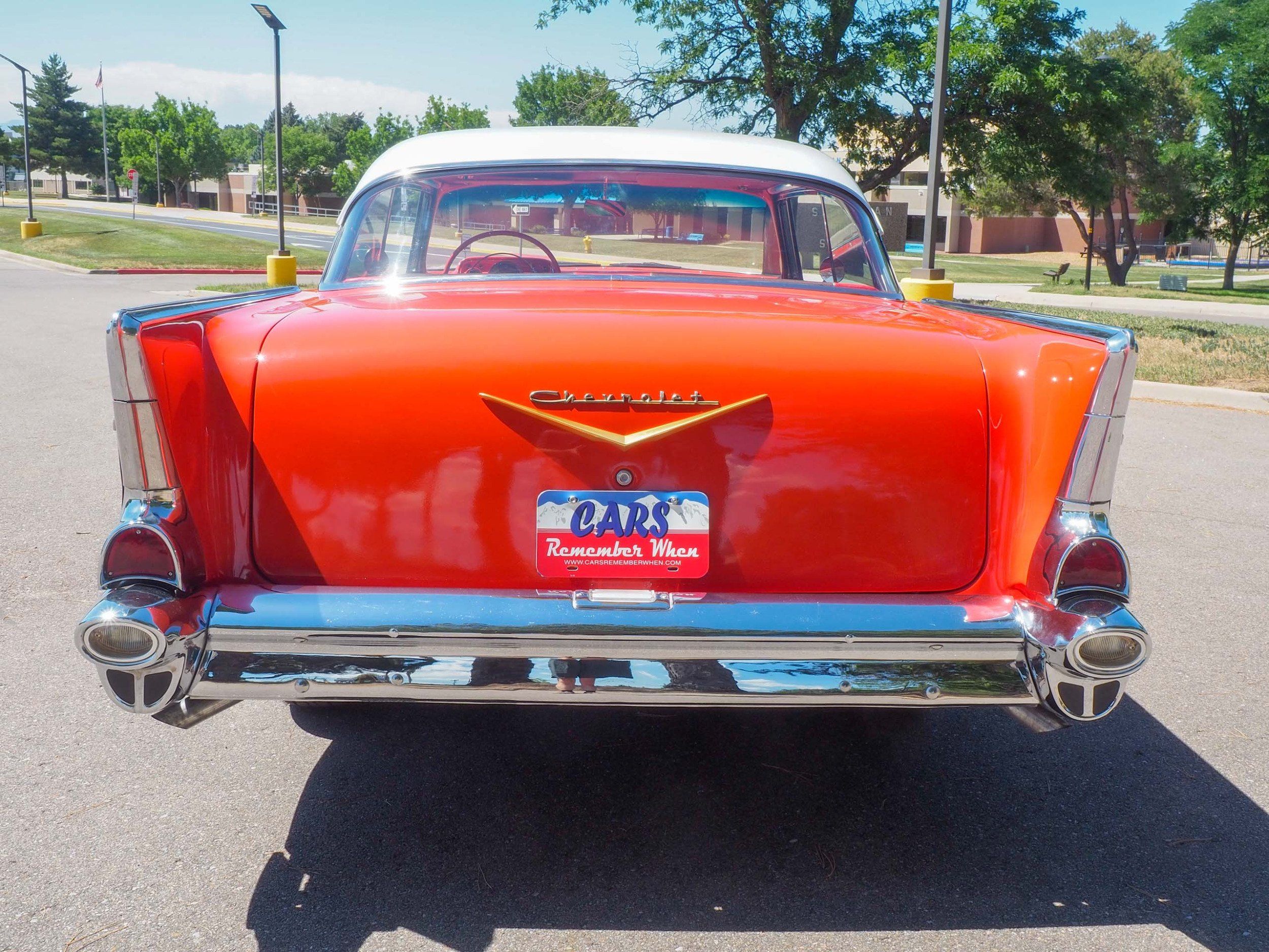 1957 Chevrolet Bel Air Orange 