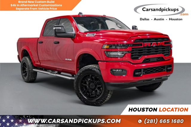 Red 2026 RAM 2500 Pickup Truck Four-Wheel Drive 8-Speed Automatic