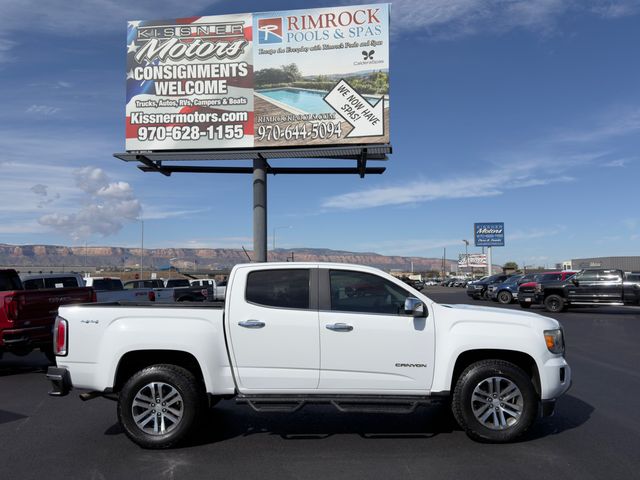 White 2016 GMC Canyon Pickup Truck Four-Wheel Drive 6-Speed Automatic