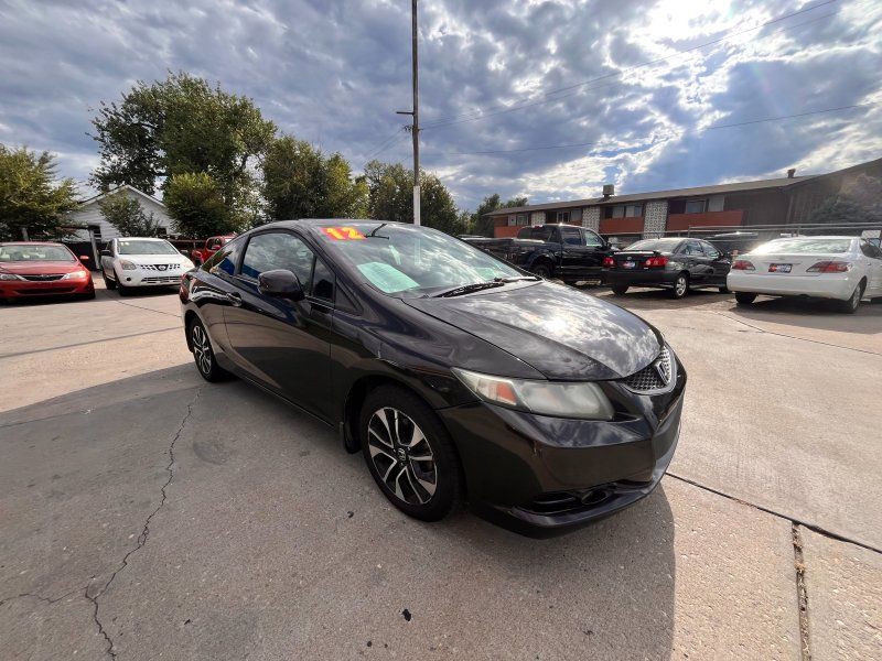 2013 Honda Civic EX-L - Black exterior view 7