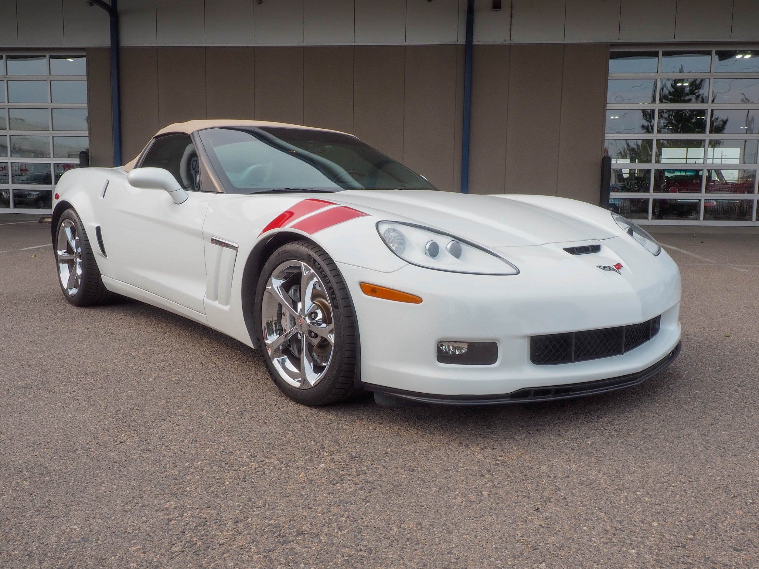 2012 Chevrolet Corvette White Grand Sport