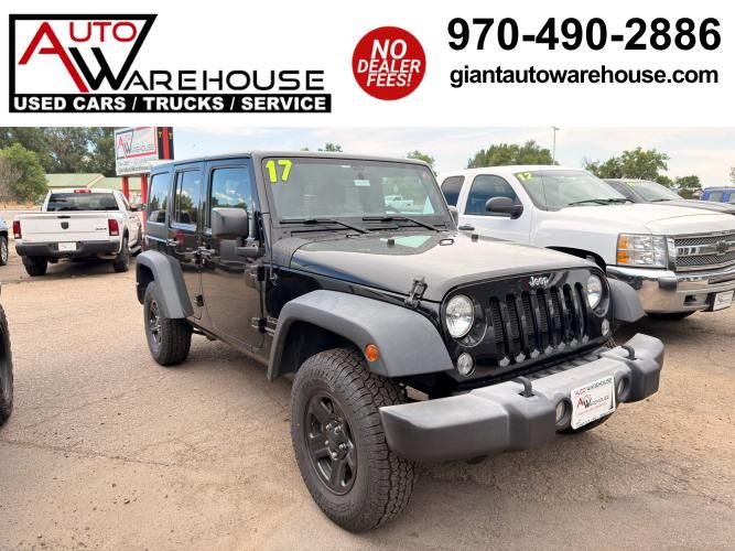 Black 2017 Jeep Wrangler SUV / Crossover Four-Wheel Drive 5-Speed Automatic