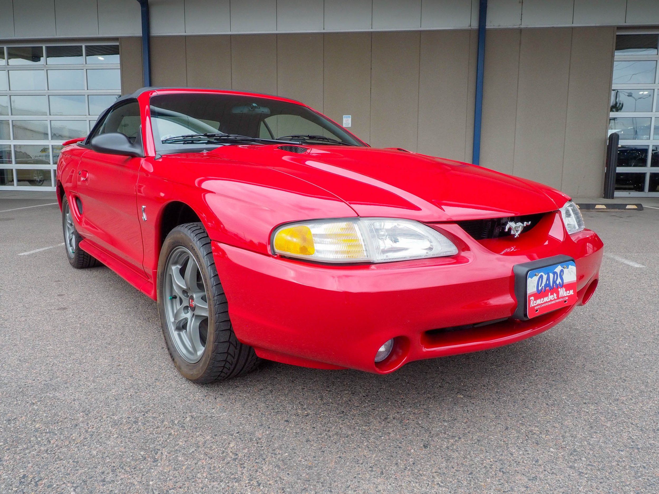 1997 Ford Mustang Red Cobra