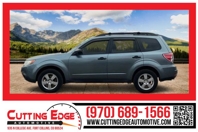 Green 2012 Subaru Forester 2.5X SUV / Crossover All-Wheel Drive 4-Speed Automatic