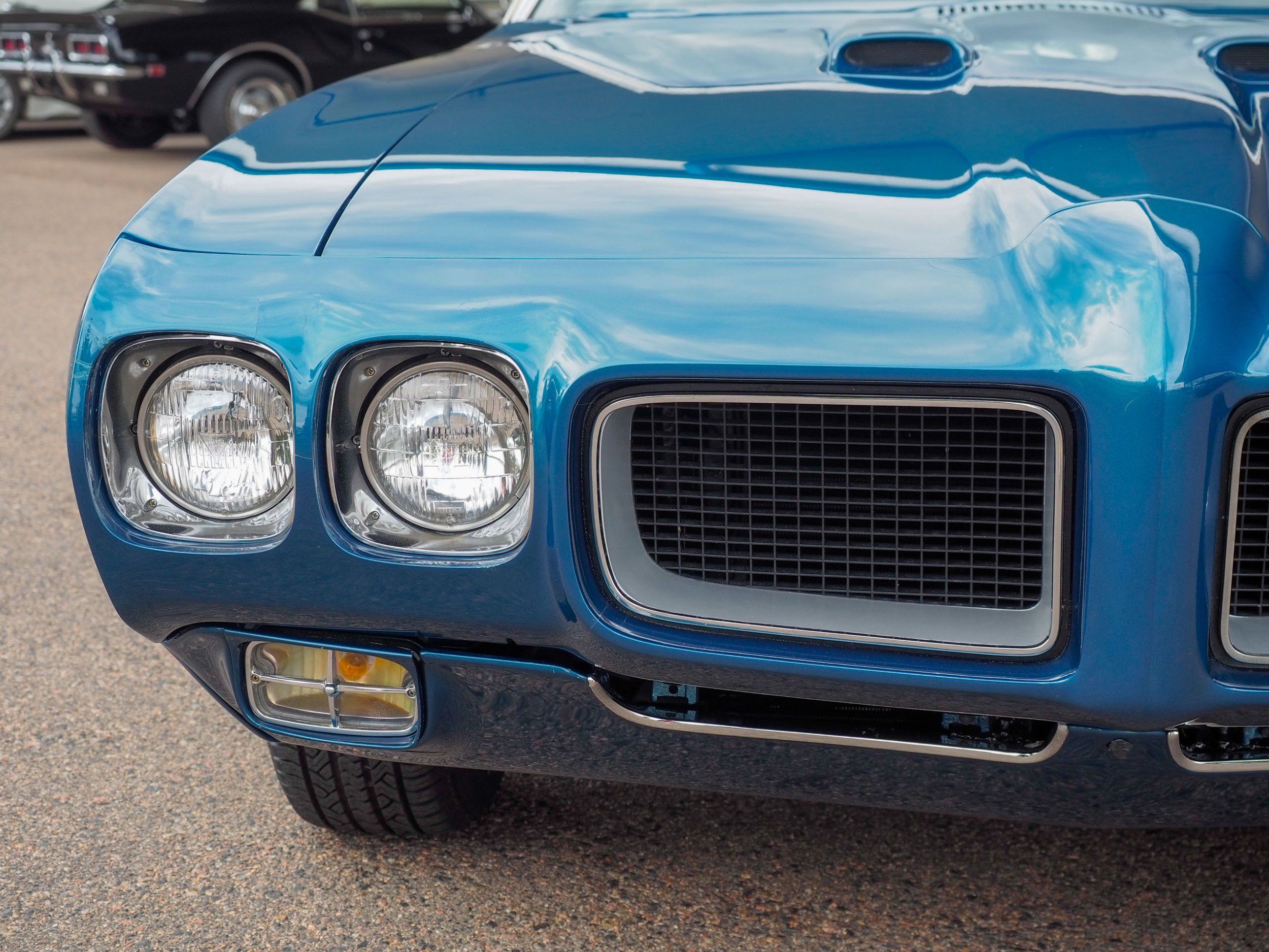 1970 Pontiac GTO Blue 