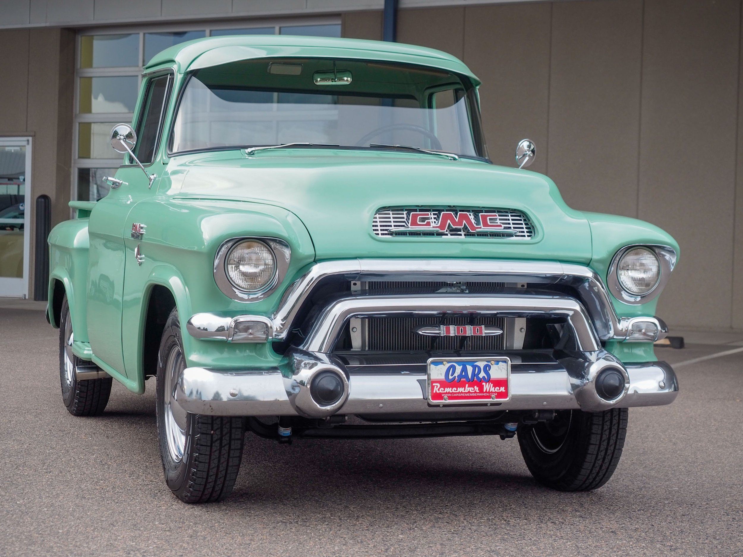 1955 GMC Pickup Green 2nd Series