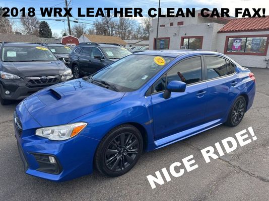 2018 Subaru WRX Base