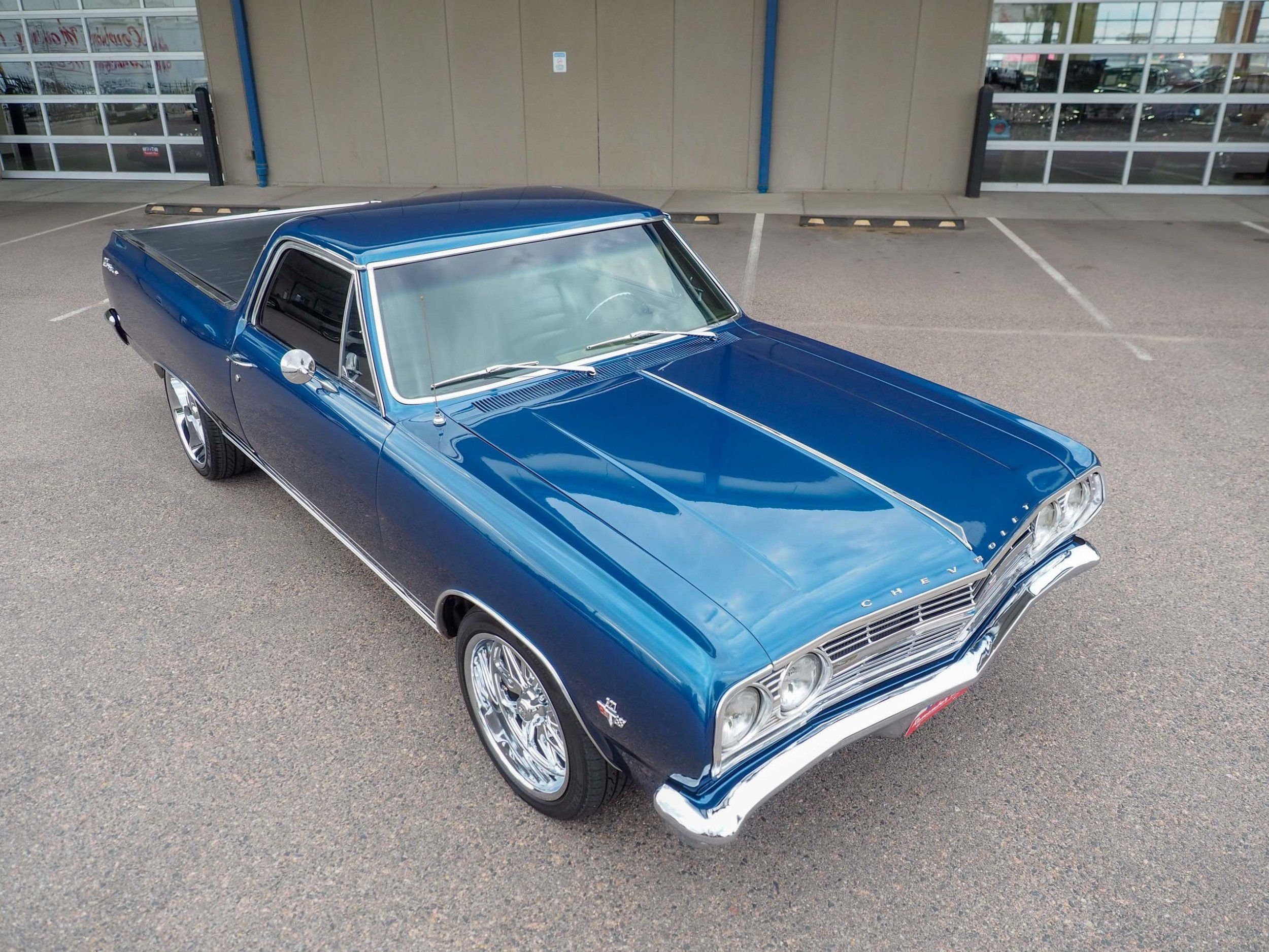 1965 Chevrolet El Camino Blue 