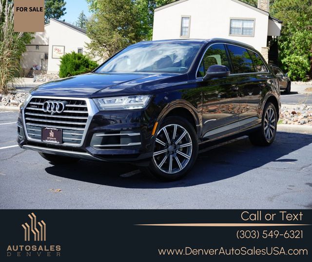 Black 2017 Audi Q7 SUV / Crossover All-Wheel Drive 8-Speed Automatic