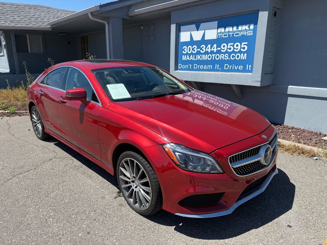 2017 Mercedes-Benz CLS 550 4MATIC Sedan All-Wheel Drive 9-Speed Automatic