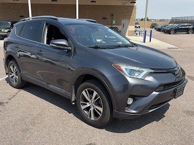 Gray 2018 Toyota RAV4 SUV / Crossover All-Wheel Drive 6-Speed Automatic