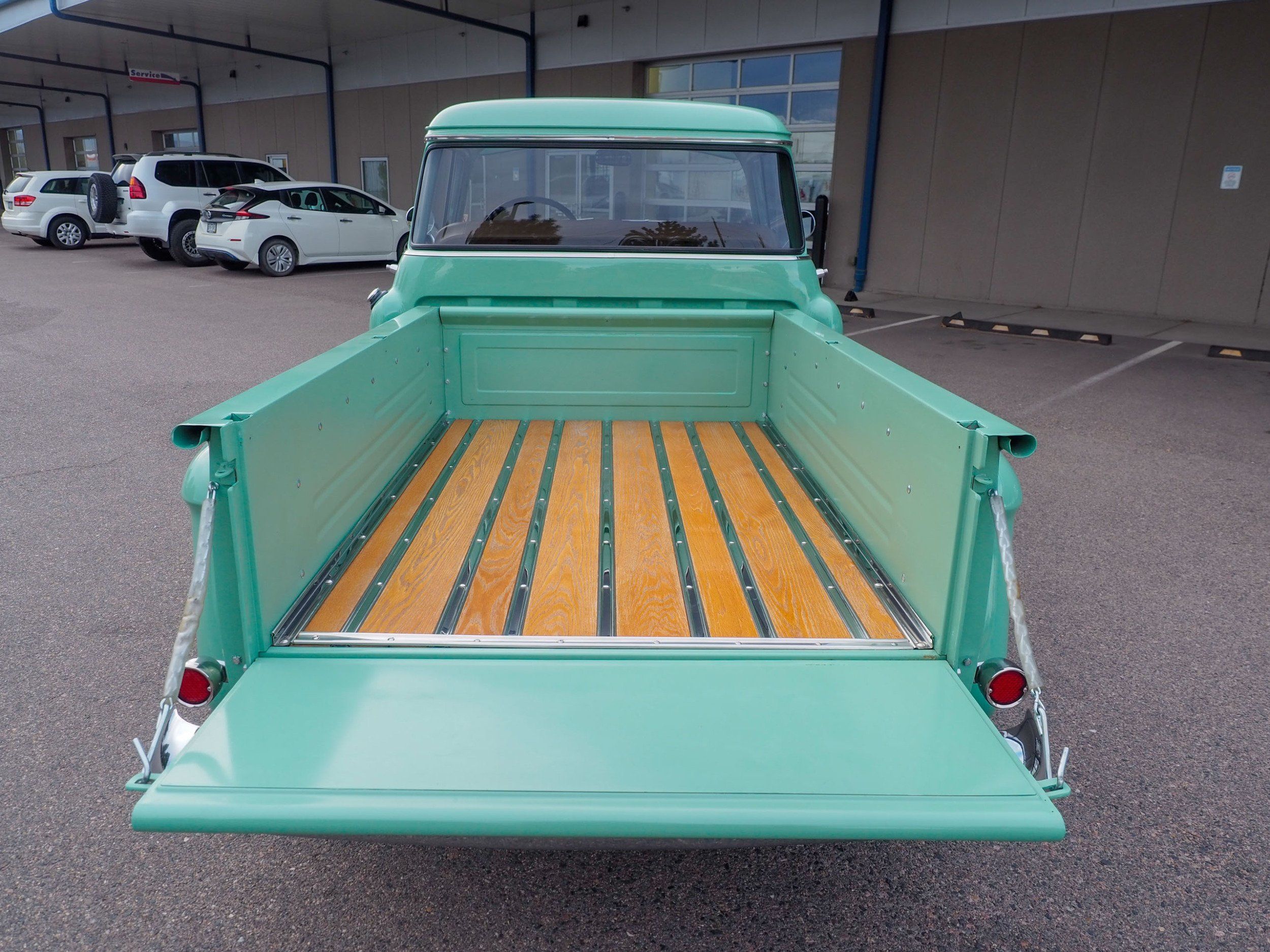 1955 GMC Pickup Green 2nd Series